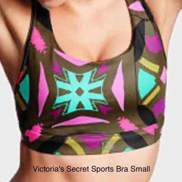 Victoria’s Secret The Show Off by Victoria Sports Strappy Back Sports Bra Small - Picture 1 of 4